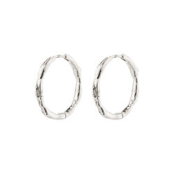 EDDY resirkulerte organisk formede store hoops, s&oslash;lvbelagt, Pilgrim