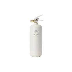 Safly brannslukningsapparat 2 kg, hvit, Safly