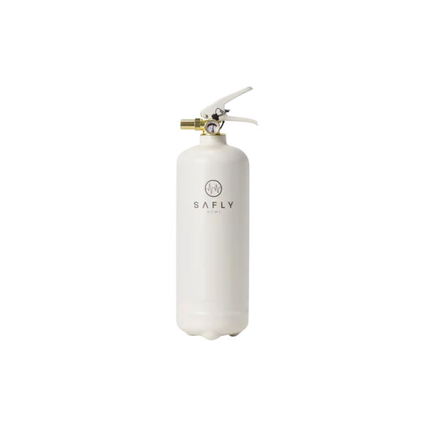 Safly brannslukningsapparat 2 kg, hvit, Safly