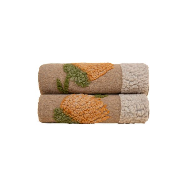 Fane pledd, yellow, Frati Home