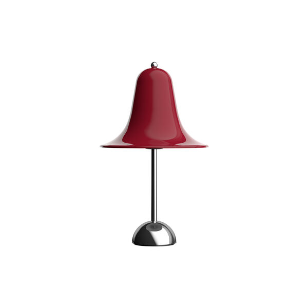 Pantop Table Lamp, cherry red, Verpan
