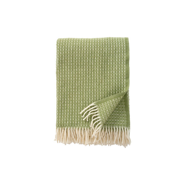 Luna pledd, matcha Luna pledd, matcha, Klippan Yllefabrik