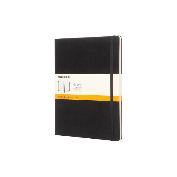 Classic Notebook linjerte sider, sort Classic Notebook linjerte sider, sort, Moleskine