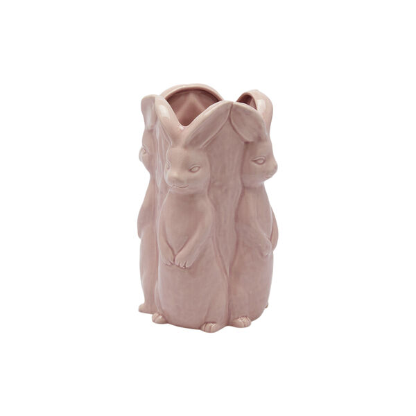 Vase P&aring;skehare, pink, EDG