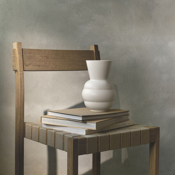 Tortus Archie vase No 1, white, Knabstrup Keramik