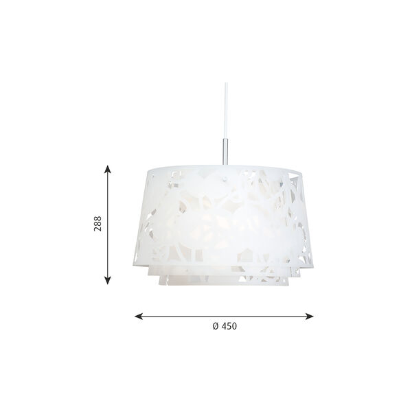 Collage 450, hvit, Louis Poulsen