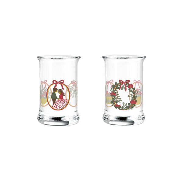 Holmegaard Christmas Juledrammeglass 2025, 2 stk., Holmegaard