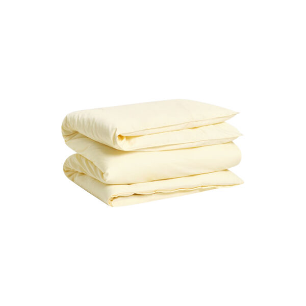 Sateen dynetrekk, vanilla yellow, Gant