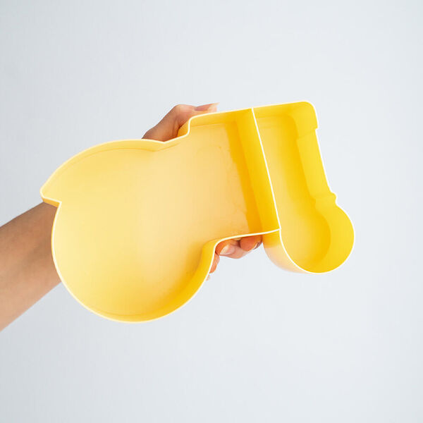 Matboks - Traktor, lys gul, Blafre