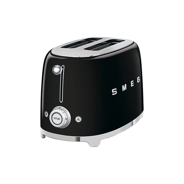 Brødrister, shiny black, Smeg