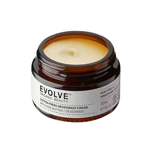 Cotton Fresh Deodorant Cream, Evolve Organic Beauty