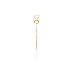 EVON ear cuff, 2-i-ett sett, gullbelagt, Pilgrim