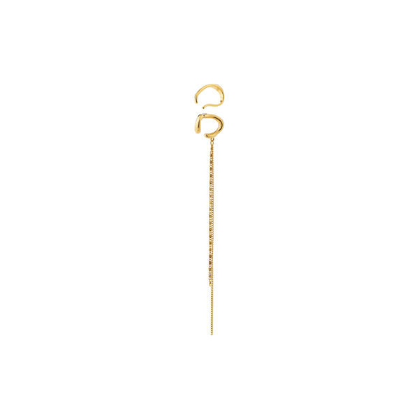 EVON ear cuff, 2-i-ett sett, gullbelagt, Pilgrim