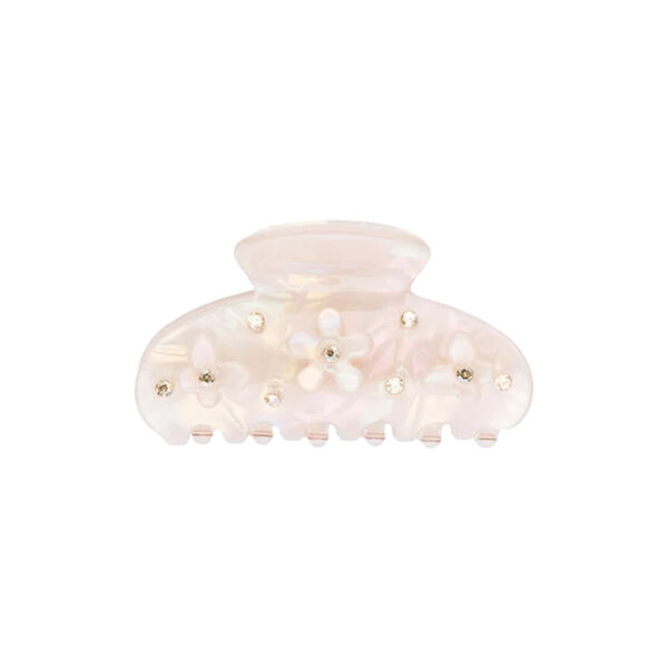 Flower & Butterfly Hårklemme Small, sand, DARK department