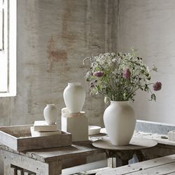 Knabstrup Vase | H 20 | White, Knabstrup Keramik