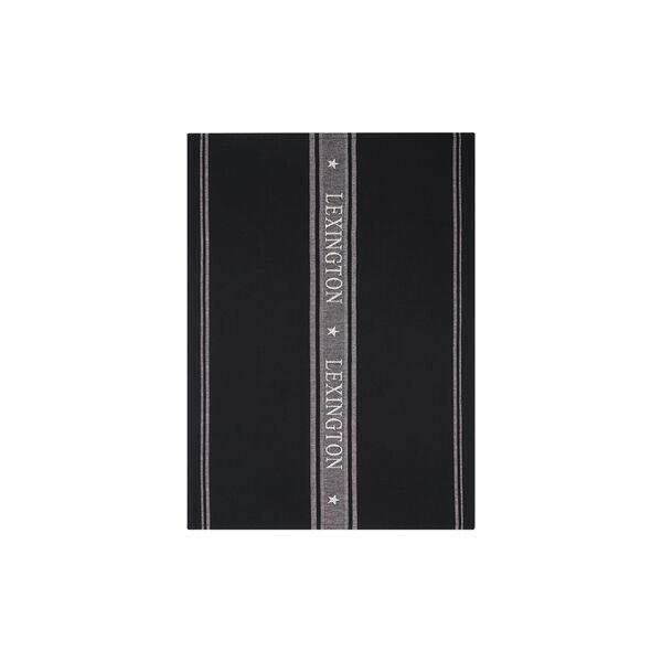 Icons Cotton Jacquard Star kjøkkenhåndkle svart/hvit, Lexington