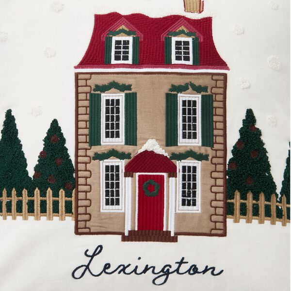 House Velvet putetrekk, white multi House Velvet putetrekk, white multi, Lexington