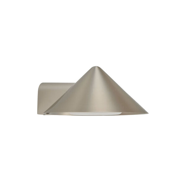 Grasp Wall Lamp oppladbar, brushed stainless steel, FRANDSEN