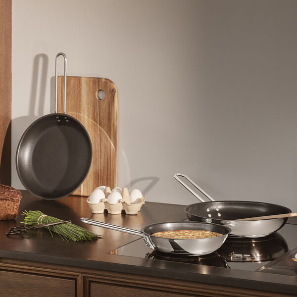 Stainless Steel Stekepanne Slip-Let&reg; &Oslash; 20 cm, Eva Trio