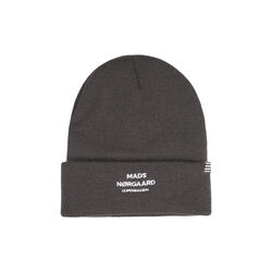 Isak Logo Ambas Beanie, asphalt, Mads Nørgaard