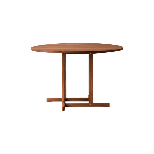 BM80 Mogensen Shaker Table &Oslash; 120 cm, oljet r&oslash;kt eik, Fredericia Furniture