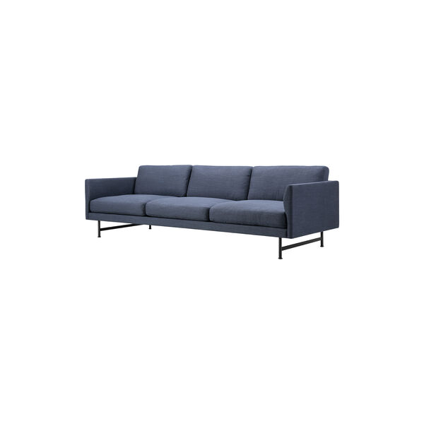 Calmo 3-seter sofa, bl&aring;/svart, Fredericia Furniture