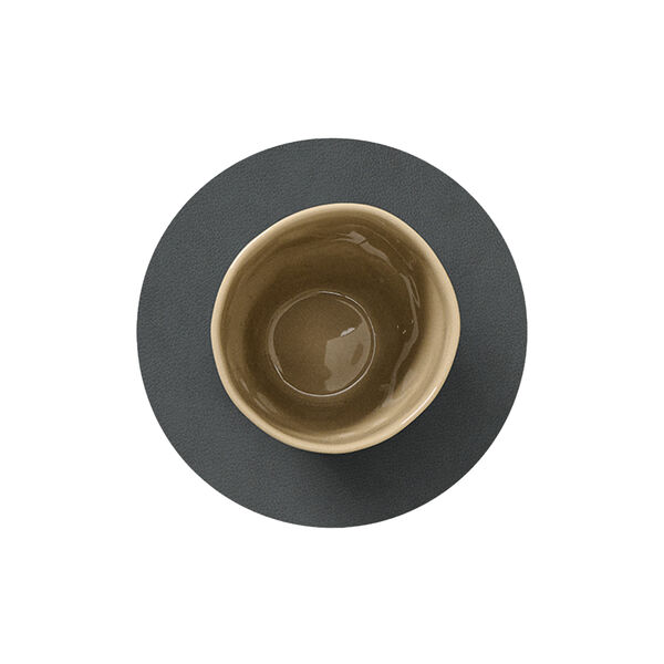 Nupo glassbrikke Circle, anthracite, LIND DNA