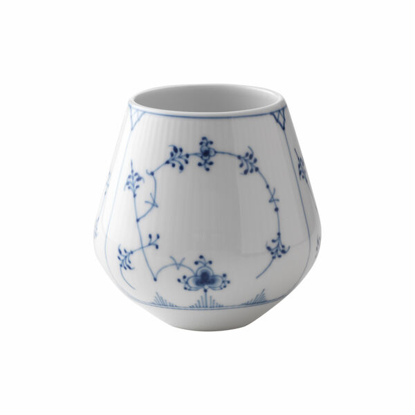 Musselmalt Riflet vase, Royal Copenhagen