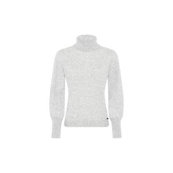 Elaine kasjmir jumper, grå melange, Micha