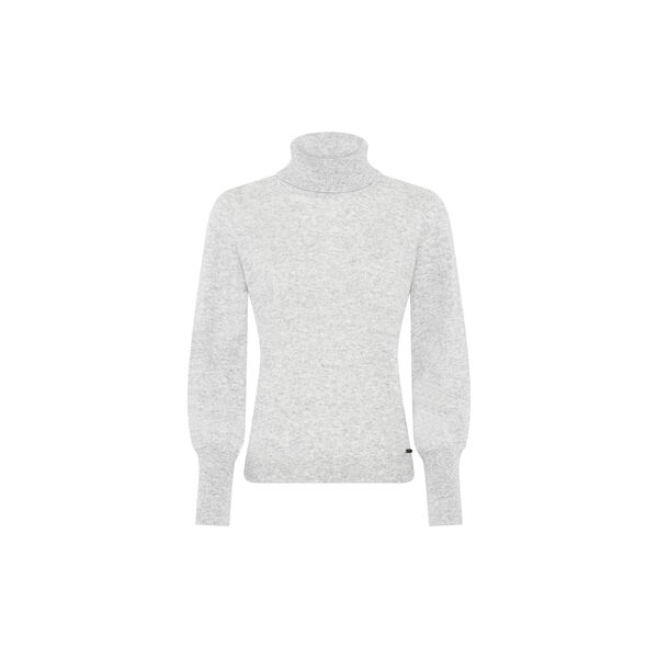 Elaine kasjmir jumper, gr&aring; melange, Micha