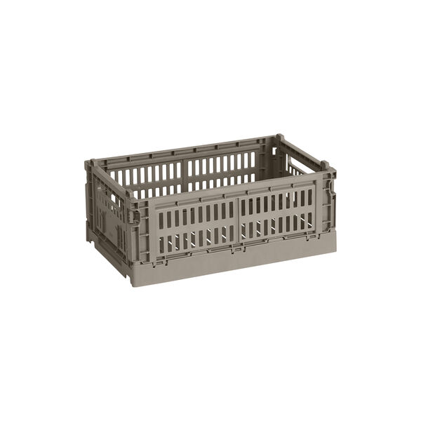 HAY Colour Crate Small, warm grey, HAY
