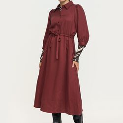 SRStormy Midi Belt Dress, andorra, Soft Rebels