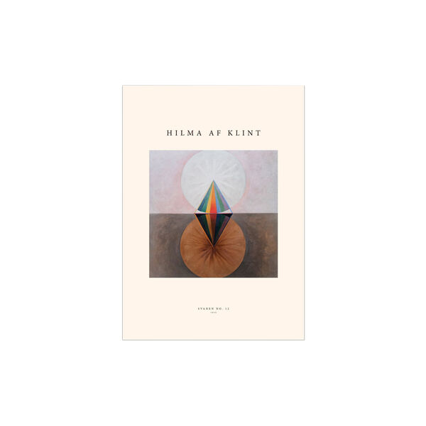 Svanen No. 12 50x70 cm, Poster & Frame