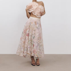 Gardenia Skirt, dainty floral, Ida Sj&ouml;stedt