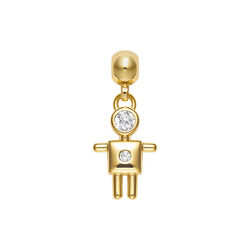 Boy Charm, gold, WHO IS SHE