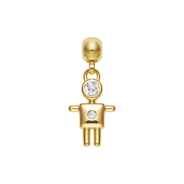 Boy Charm, gold, WHO IS SHE