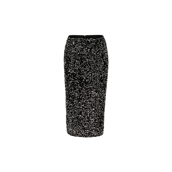 Sequins skirt, black/silver, Coster Copenhagen