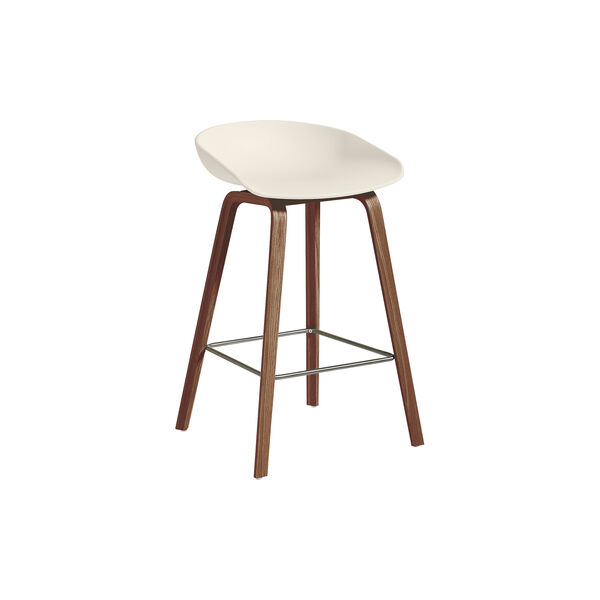 AAS 32 barstol lav, melange cream, HAY