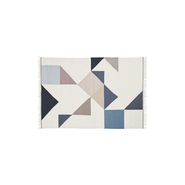 Memo gulvteppe, blue, Linie Design