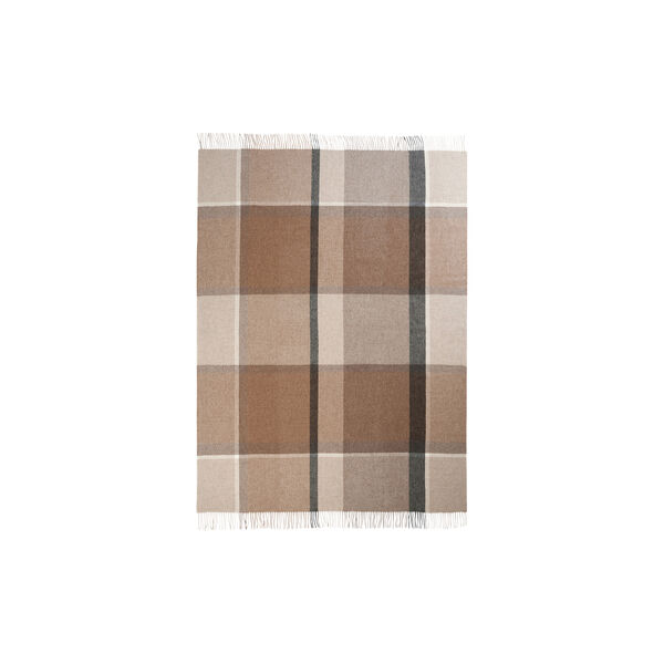 Manhattan pledd, beige, ELVANG