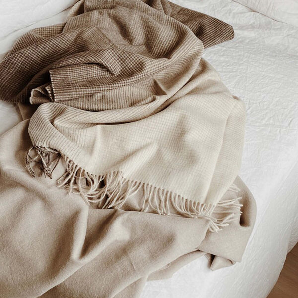 Horizon pledd, brown, ELVANG