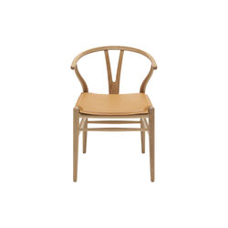 CH24 sittepute, light brown, Carl Hansen & Søn