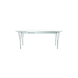 FH B619 Superellipse™ spisebord, hvit, Fritz Hansen