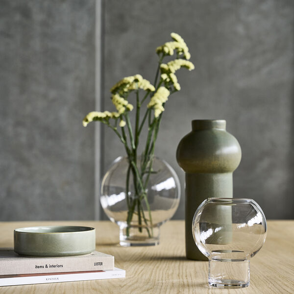 Rost vase, grønn, Villa Collection