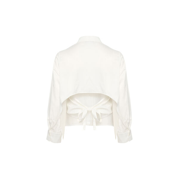 EstelleMW Knot Shirt, snow white, My Essential Wardrobe