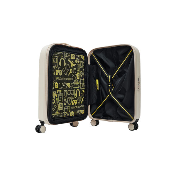 LOGODUCK + TROLLEY CABIN EXP, white mocha, Mandarina Duck