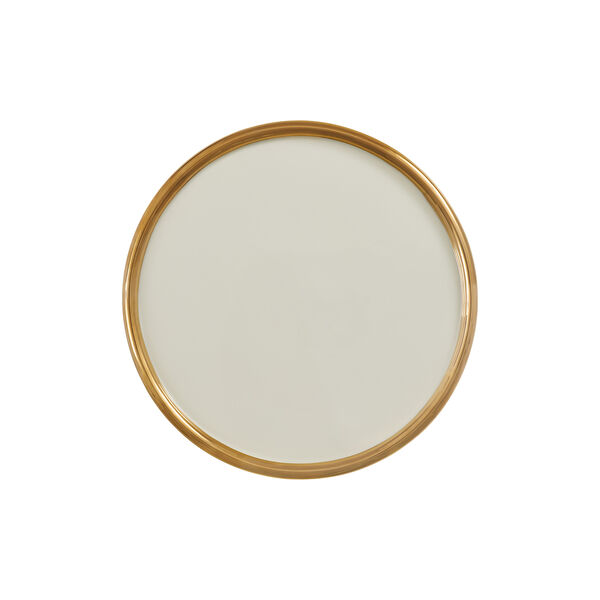 Geneva Cake Stand, white/gold, Jonathan Adler