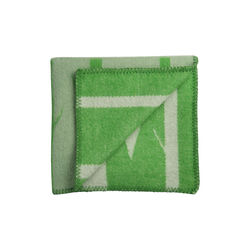 Krokodille Halvpledd, Green/Naturale, R&oslash;ros Tweed