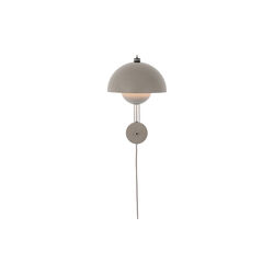 Flowerpot VP8 vegglampe, grey beige, &Tradition