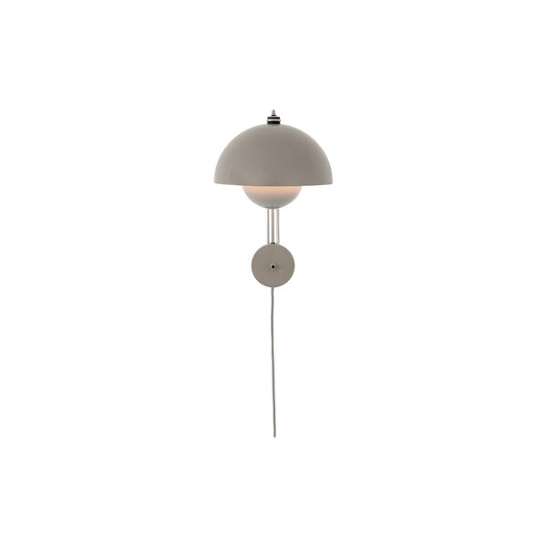 Flowerpot VP8 vegglampe, grey beige, &Tradition